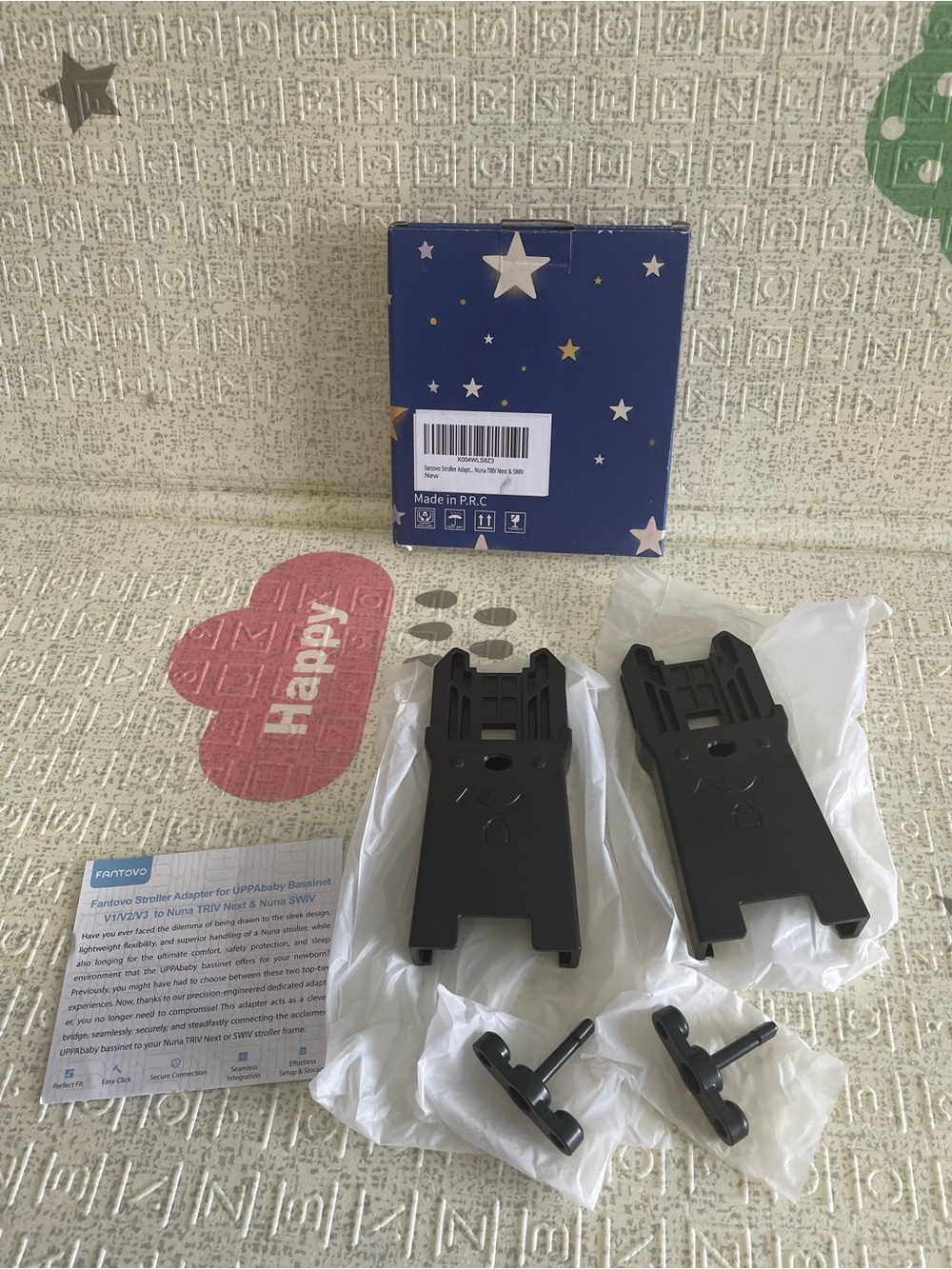Fantovo Connector for UPPAbaby V1/V2/V3 Bassinet to Nuna TRIV…